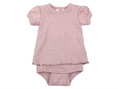 Joha body t-shirt rosa melange bomuld